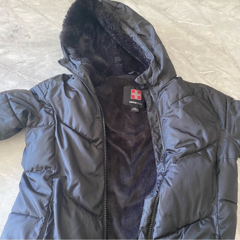 Swiss Tech Black and Gray Jacket